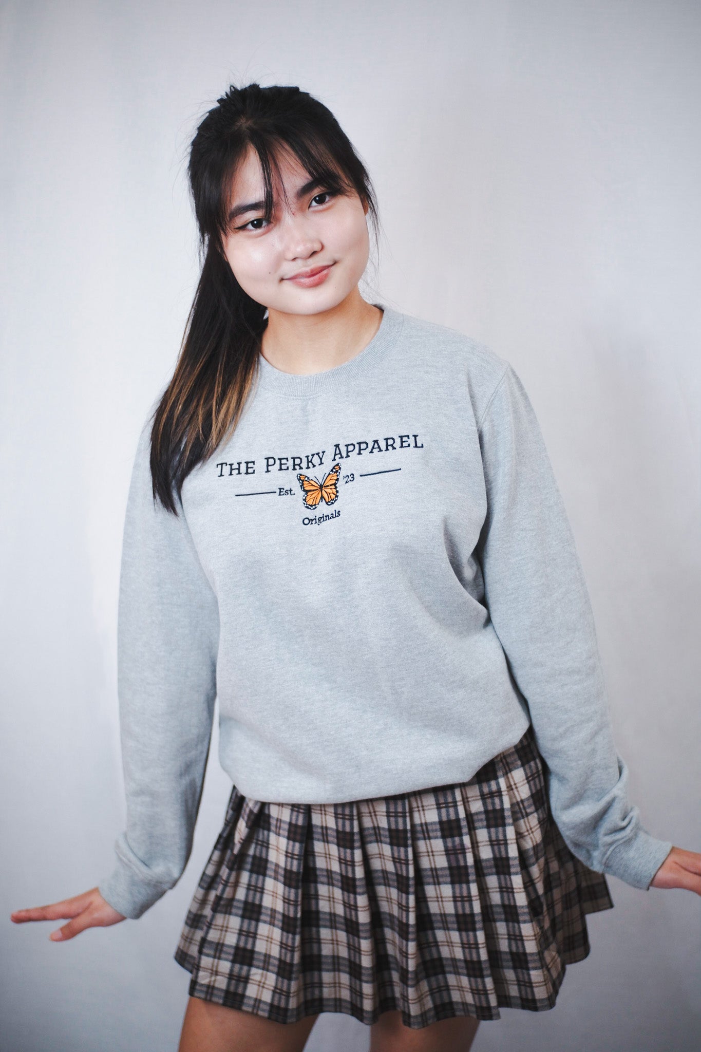 Perky Originals Crew Neck Sweater